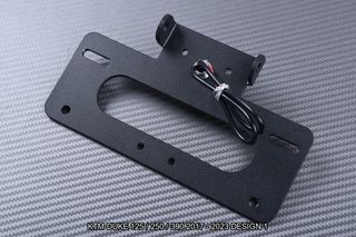 Portamatrículas KTM DUKE 125 250 390 2017 - 2023