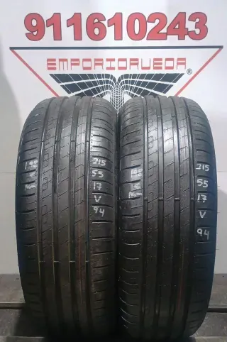 215 55 17 V GOODYEAR RUEDA PREMIUM YA MONTADA