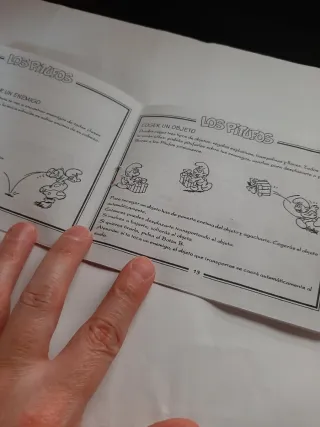 Manual Los Pitufos NES Infogrames