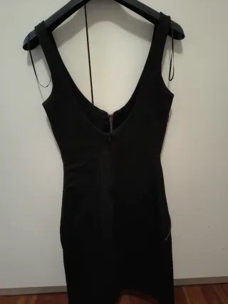 Vestido Negro Cremallera