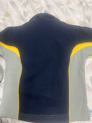 Blazer Winner Azul y Amarillo Talla para 3 año