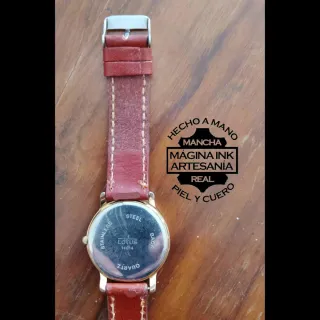 Correa de cuero simple de reloj todas las medidas