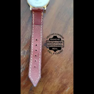 Correa de cuero simple de reloj todas las medidas