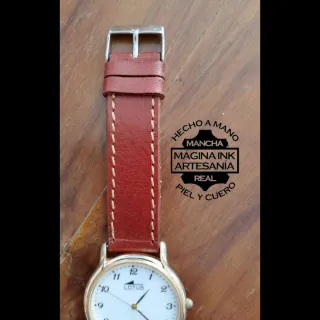 Correa de cuero simple de reloj todas las medidas