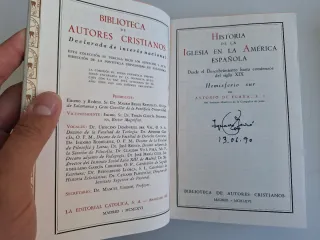 Historia de la Iglesia en la America Española, 2v