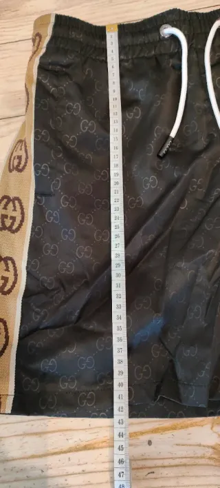 Pantalones cortos Gucci GG Nylon Negro