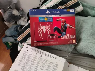 PS4 Slim 1TB Spider-Man Edición Limitada + Pack