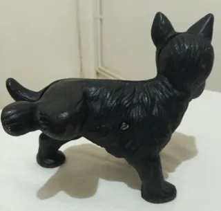 Perro Scottish Terrier Hierro Fundido Vintage