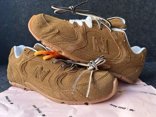 New Balance x Miu Miu Scarpe Marroni