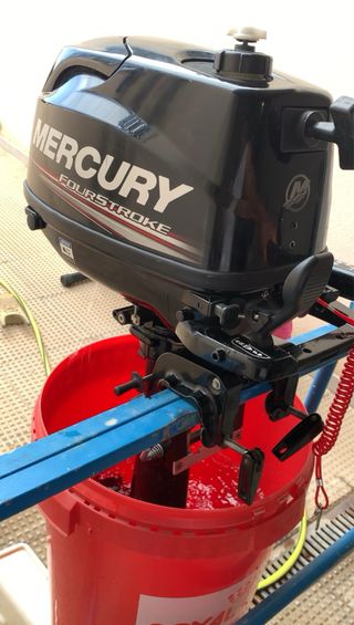 Dingui Quicksilver con motor Mercury 4cv