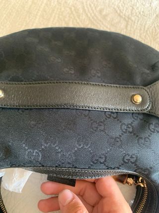 Borsa Gucci Pelle e Tessuto Bamboo