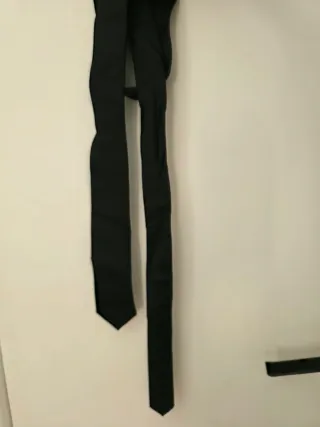 Traje Negro Easy Wear Slim Fit Talla M