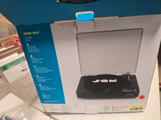 Tocadiscos JVC Negro
