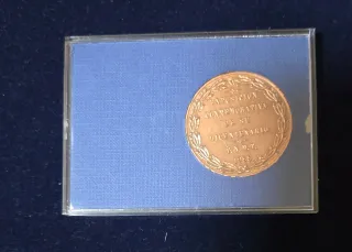 Medalla Carlos III FNMT 1988 Exposición