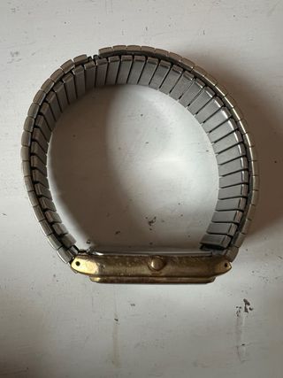 Reloj Seiko Vintage Dorado y Plateado Tank