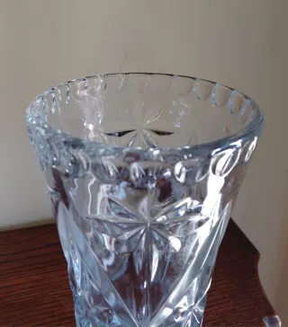 Florero Cristal Tallado