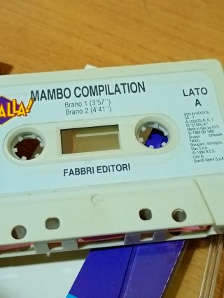 LOTTO 2 AUDIOCASSETTE VINTAGE COLLANA "SI BALLA"