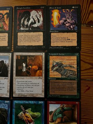 15 Carte Magic Vintage Rinascimento