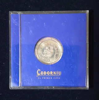 Medalla Codorniu Plata Ley 800 1751-1972