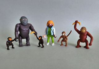Playmobil Cuidadora Primates Zoo