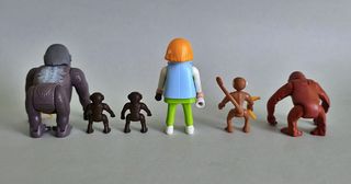 Playmobil Cuidadora Primates Zoo