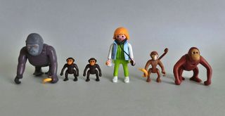 Playmobil Cuidadora Primates Zoo