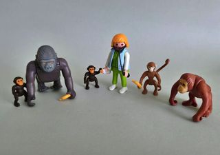 Playmobil Cuidadora Primates Zoo