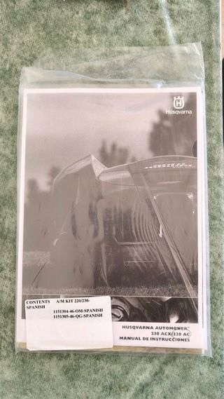 Husqvarna Automower 220 AC + Extras de regalo
