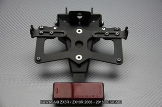 Portamatrículas KAWASAKI ZX6R / ZX10R 2008 - 2018