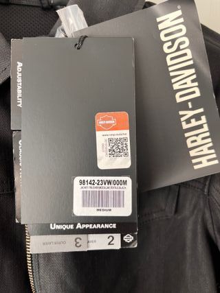 Chaqueta Moto Harley-Davidson Mujer Negra