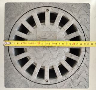 2 Sumidero PVC 25x25 sifonico
