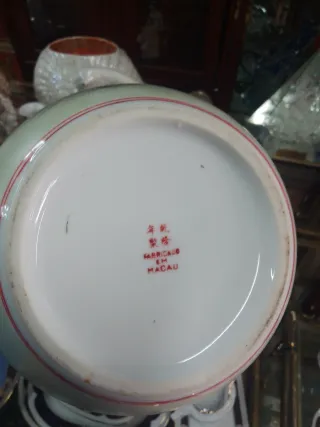 Tibor porcelana motivos chinos