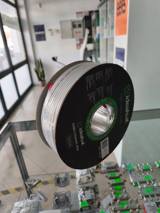Cabo Coaxial RG5 IDEALSAT 100m