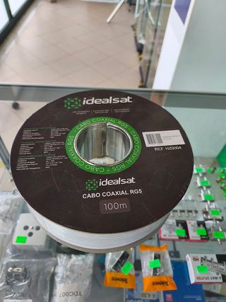 Cabo Coaxial RG5 IDEALSAT 100m