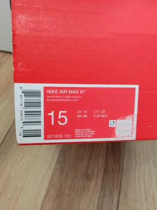 Nike Air Max 97 nr 49,5 bianche