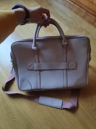 Bolso para portátil Misako 15,6 rosa, nuevo