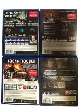 Pack 4 Juegos PS4 Terror Survival