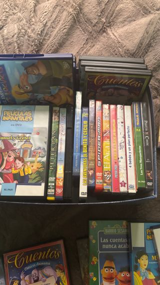 Lote 40 DVDs Originales Disney Infantiles