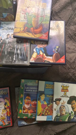 Lote 40 DVDs Originales Disney Infantiles