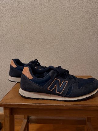 Zapatillas New Balance Azul Beige