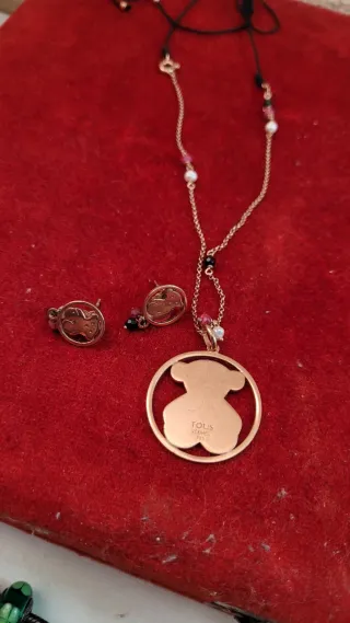 Collar y pendientes Tous oso