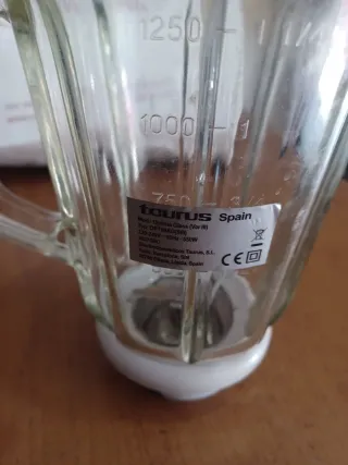 Jarra Taurus Optima Glass..con cuchillas