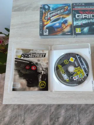 Lote 4 Juegos PS3 Carreras: GRID 2, Juiced 2, ProS