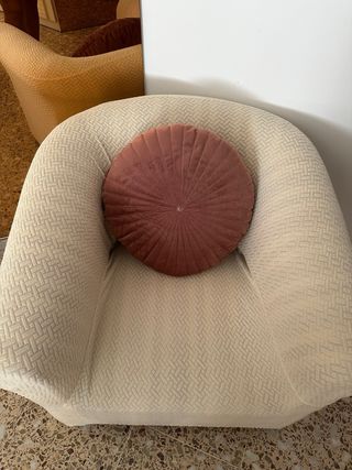 Funda sillón beige