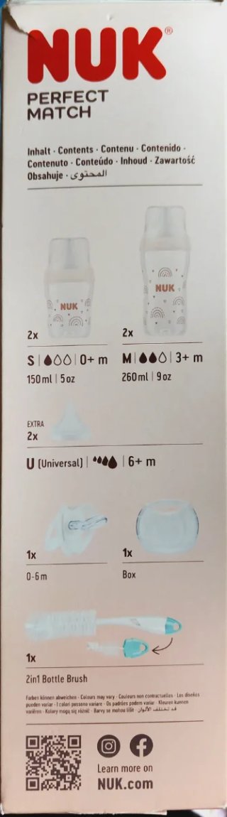 Pack Biberones NUK Perfect Match