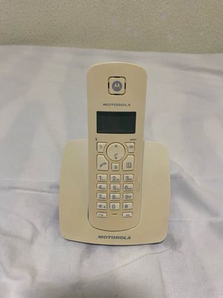 Teléfono Inalámbrico Motorola Beige