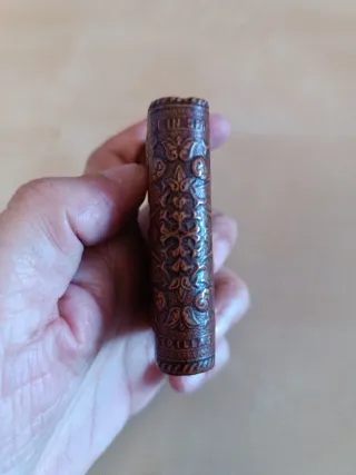 Scatola di fiammiferi antica decorata