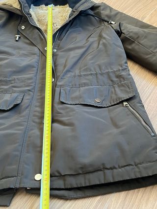 Anorak Zara Mujer Verde Oliva