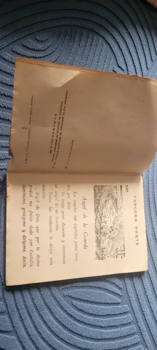 Libro de lectura RAYAS antiguo
