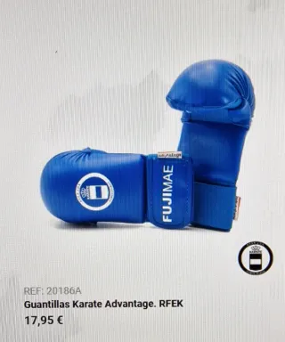 Guantes Karate Fujimae Homologados